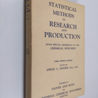 Owen L. Davies : Stastistical methods in research and pro... - pikkukuva 1