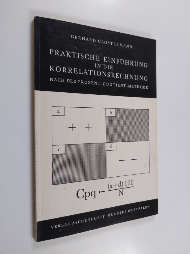 Gerhard Glostermann : Praktische einfuhrung in die korrel...