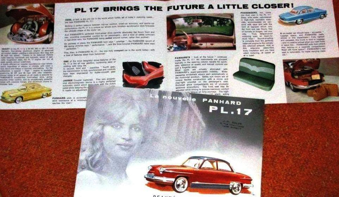 1960 Panhard PL 17 esite - KUIN UUSI
