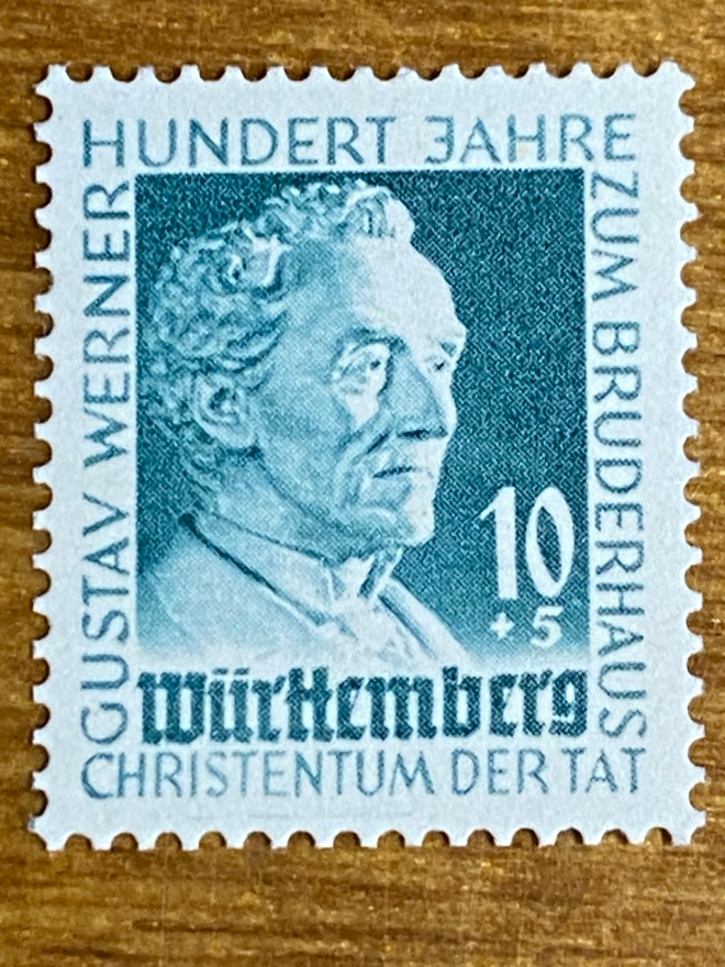 SAKSA 1949 WUTTEMBERG MERKKI**