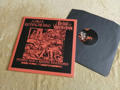 NIHIL INVOCATION / DRUG DARKNESS - Deathly Hand & Spirits LP