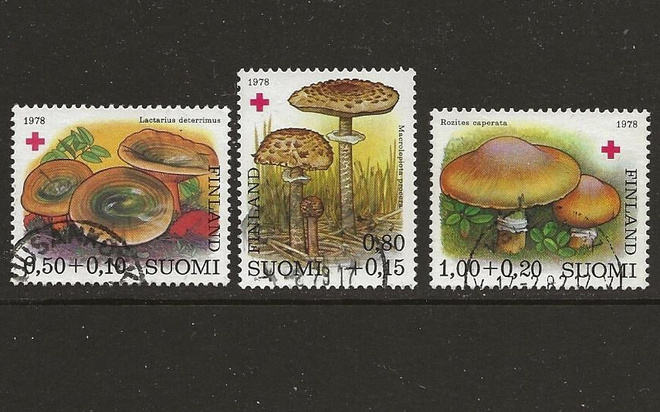 1978 PR-merkit, sarja leimattuna