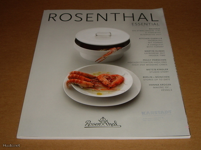 ROSENTHAL  POSLIINI -Kuvasto 2013