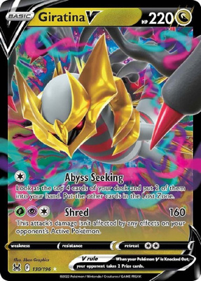 Giratina V 130/196 - Lost Origin - NM/M