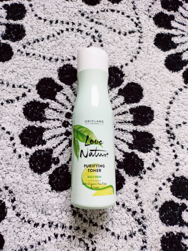 ~Oriflame Purifying Organic Tea Tree & Lime -kasvovesi~