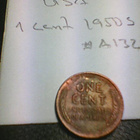 USA 1 cent 1950S, km#A132 - pikkukuva 1