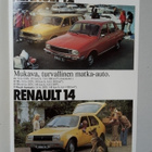 Renault 12 ja 14 -esite, 1978 - pikkukuva 1