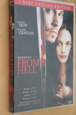2DVD From Hell ( 2001 Johnny Depp Heather Graham )