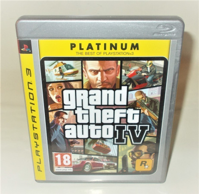 GRAND THEFT AUTO 4 (PS3)