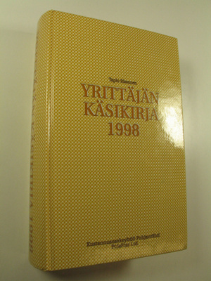 Tapio Rissanen : Yrittäjän käsikirja 1998