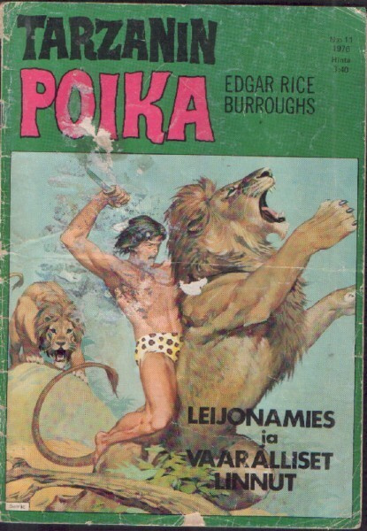 Tarzanin poika 11/1976 Leijonamies / Vaaralliset linnut