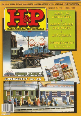 H & P Harraste ja pienoismalli 2/1990