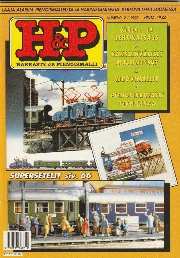 H & P Harraste ja pienoismalli 2/1990