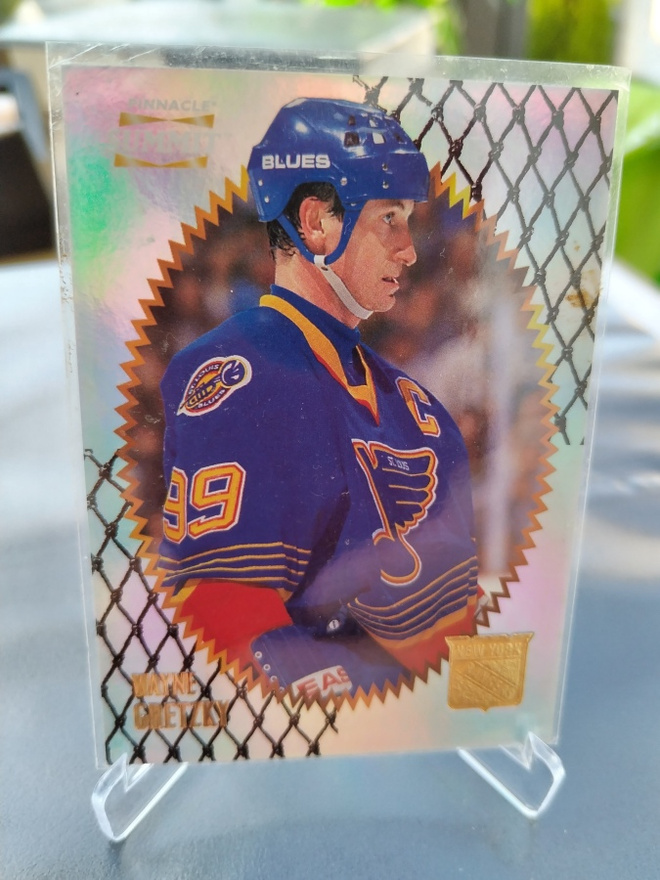 1996-97 Pinnacle Summit PREMIUM STOCK WAYNE GRETZKY #67