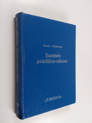 Aulis Aarnio : Suomen avioliitto-oikeus