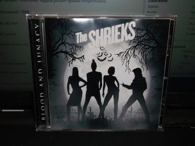 CD-EP  THE SHRIEKS  : Blood and lunacy ( SIS POSTIKULU
