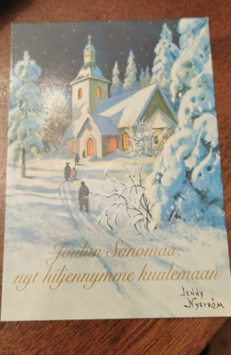 Joulukortti, Jenny Nyström, UUSI