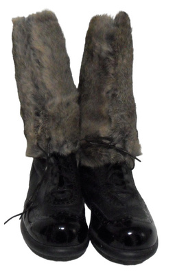 UUDET aidot kaninkarvasäärystimet, vuoritus nappanahkaa