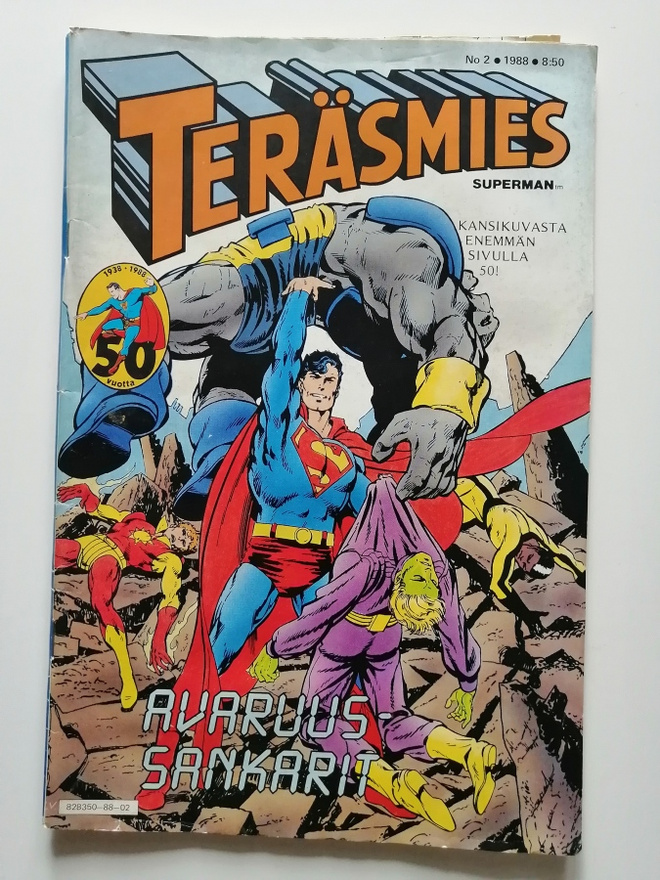Teräsmies 1988/02: Avaruussankarit