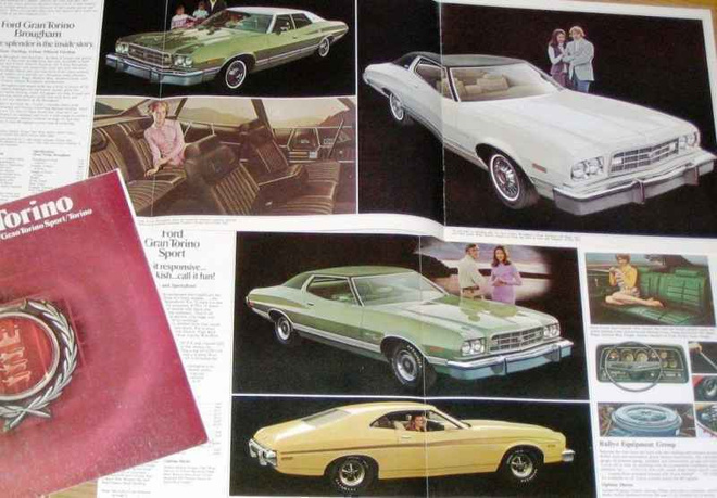 1973 Ford Grand Torino esite - KUIN UUSI - 14 sivua