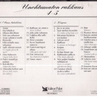 RAKKAUS 100 KAUNEITA LAULUA RAKKAUDESTA 2 CD - pikkukuva 2