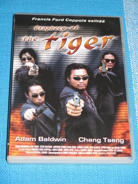 Dvd - Prophecy of the Tiger - Colin Budds -elokuva 1999