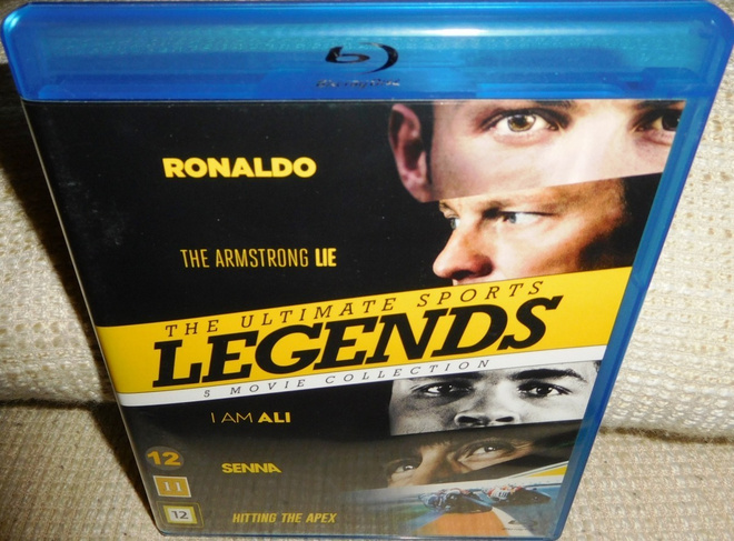 Ultimate Sports Legends [5x Blu-ray] (5 elokuvaa)