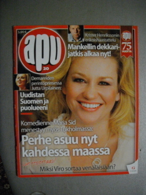 Apu lehti Nro 20/2008. (30.9)