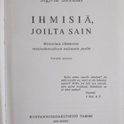 Sigfrid Sirenius : Ihmisiä, joilta sain : muistelmia eläm... - pikkukuva 3