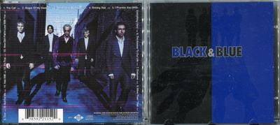 BACKSTREET BOYS . CD.LEVY . BLACK & BLUE