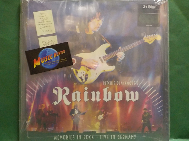 RITCHIE BLACKMORE'S RAINBOW-MEMORIES IN ROCK (LIVE) UUSI 3LP