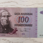 100 markkaa 1976 - pikkukuva 1