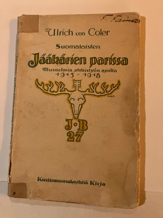Ulrich von Coler : Suomalaisten jääkärien parissa