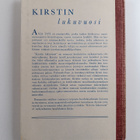 Anja Tavi : Kirstin lukuvuosi : nuorisoromaani - pikkukuva 2