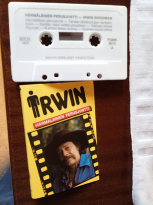 C-KASETTI: IRWIN GOODMAN : HÄRMÄLÄINEN PERUSJUNTTI