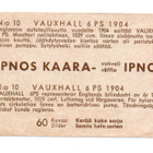 ÏPNOS KAARA n:o 10 VAUXHALL 6 PS 1904 - pikkukuva 2