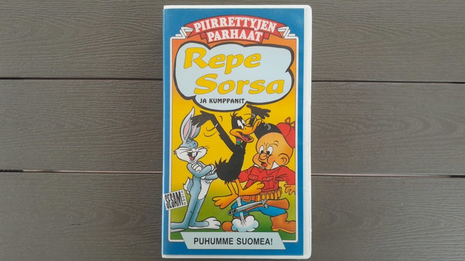 VHS: Repe Sorsa Ja Kumppanit (Piirrettyjen Parhaat ?/?)