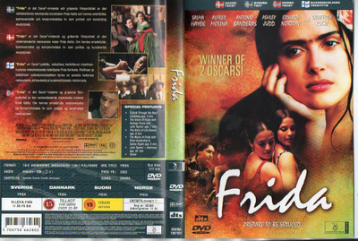 Frida (81 045) k -FI- DVD nordic, salma hayek 2002 1h 57min