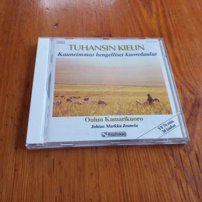 Tuhansin kielin : kauneimmat hengelliset kuorolaulut – CD