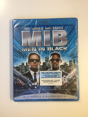 Men In Black 1 (Blu-ray) Will Smith 1997 (UUSI)