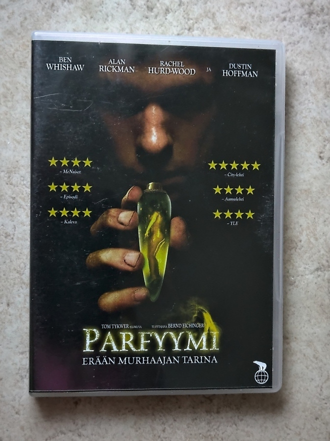 Parfyymi - erään murhaajan tarina, DVD.