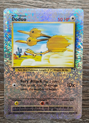 Doduo legendary collection reverse holo!