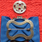 Kaupunkiliiton 25-v. ansiomerkki + mini  - hopeaa - - pikkukuva 4