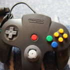 Nintendo 64 : Ohjain [Aito Nintendo tuote][musta] - pikkukuva 2