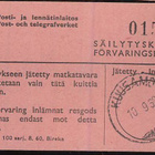 1965 Eurooppa postiautoaseman säilytyskuitilla - pikkukuva 2