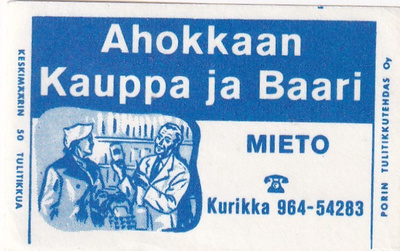 Mieto, Kurikka, Ahokkaan Kauppa ja Baari b549