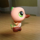 LITTLEST PET SHOP persikka KOLIBRI, LINTU #343 - pikkukuva 4