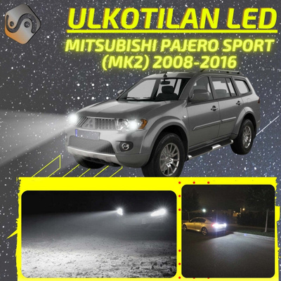 PAJERO SPORT (MK2) 2008-2016 Ulkoiset LED -valot