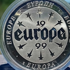 Europa kolikko - 1999. Todistuksella muovitaskussa. - pikkukuva 4