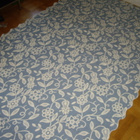 Upea  PÄIVÄPEITTO vaaleansininen  / valkoinen 252x153 - pikkukuva 1